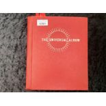 Stamp interest: Nicely filled red Universal stamp album - Good China and mint GB. Also several