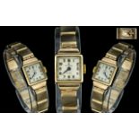 Rolex - Ladies Precision 9ct Gold Mechanical Wind 15 Rubies Wrist Watch. Case Num 297872.