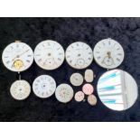 Collection of Pocket Watch Movements etc.