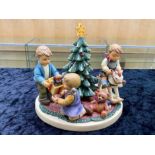 Hummel Christmas Figurine, 'The Magic of Christmas' measures 7'' x 6''. Made under licence by