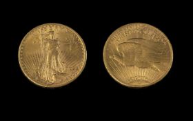 United States of America 20 Dollars Gold Eagle Date 1922 - Excellent Grade. Confirm with photo.