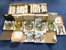 Quantity of Cabinet Plates, including Wedgwood and Dominion China Limited Editions, assorted subject