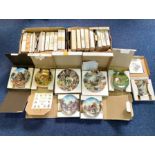 Quantity of Cabinet Plates, including Wedgwood and Dominion China Limited Editions, assorted subject