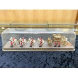 Royal State Coach Diecast Model, Housed In A Perspex Box