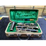 H Singhai Vintage Clarinet - Signed. In original case. Excellent condition.