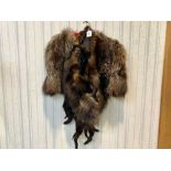 Three Fur Stoles, comprising a mink cape style, and two mink throws. one from Bessie's Fur Stores of