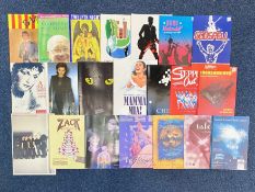 Musical & Theatre Show Interest - Box of Souvenir Programmes from various shows, including Cats,