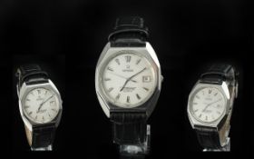 Omega Constellation Early Steel Cased Quartz Chronometer Octagonal Wristwatch with original Omega