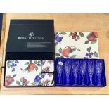 Royal Doulton Boxed Set of Finest Crystal Champagne Flutes, set of six as new condition, together