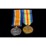 World War I Duo of Military Medals, awarded to 3231 Pte. W J Jenkins Sco. RIF. 1. 1914-1918 Military