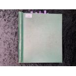 Stamp interest: Green Simplex stamp album containing specialist study of Machin stamps - Well