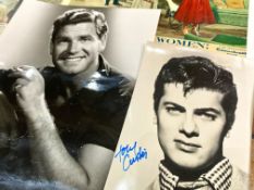 Film & TV Autographs ''Male'' Stars On Photographs 10 x 8'' and smaller. Super collection with