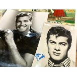 Film & TV Autographs ''Male'' Stars On Photographs 10 x 8'' and smaller. Super collection with