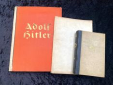 Collection of German Interest, comprising book 'Mein Kampf' 1943 by Adolf Hitler, inscribed inside