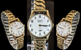 Everite - Embassy Incabloc 9ct Gold Cased Mechanical Wrist Watch, Model 51, With Excalibur 12ct Gold