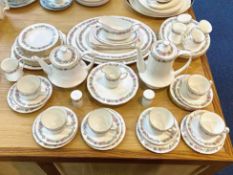 Royal Albert 'Belinda' Tea/Dinner Service to include, teapot, coffee pot, milk jug, cruet set, 6