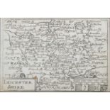 Pieter van der Keere, three small county maps