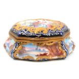 A 19th Century Sevres porcelain box