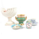 Decorative china including Crown Derby, Limoges, etc
