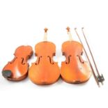 Three Chinese violins, etc.