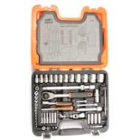 Bahco combined spanner and socket set.