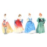 Collection of Royal Doulton and other figurines