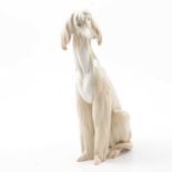 Lladro model of an Afghan hound