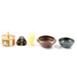 Copeland stoneware ewer, other decorative ceramics,