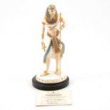 Wedgwood 'Tutankhamun The Boy King' figurine.