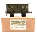 Carette/Bassett-Lowke Gauge 1 model railway LNWR 1914 box van