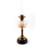 Victorian style oil lamp