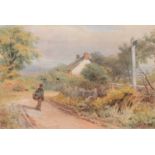 Charles Greville Morris, two watercolours
