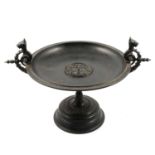 Victorian cast iron tazza