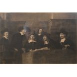 After Rembrandt, Sampling Officers of the Drapers' Guild