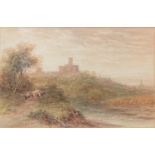 James Orrack, Landscape, with a castle