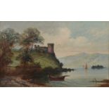 Charles Dudley, Castle in a lakeland scene