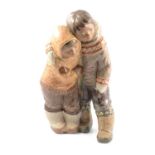 Lladro, "Couple from the Arctic", model 2038