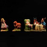 Royal Doulton / Beswick - three limited edition Alice in Wonderland figurines