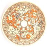 Charlotte Rhead for Crown Ducal, 'Ankara' design charger, pattern 5893