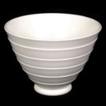 Keith Murray for Wedgwood, a banded conical bowl