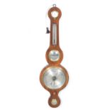 Early Victorian rosewood barometer, C A Canti