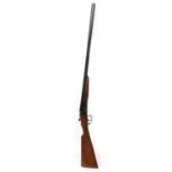 Zabala 12 bore side by side shotgun, serial 178395.