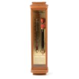 Reproduction Admiral Fitzroy storm glass barometer,
