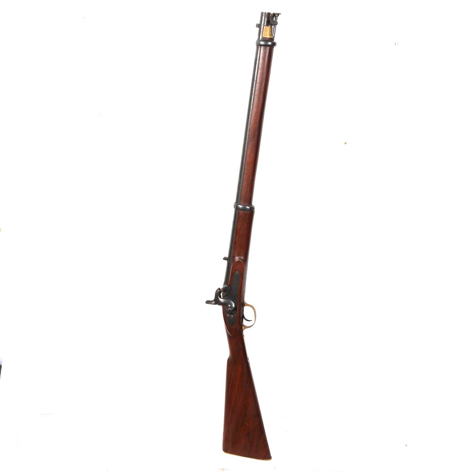 12 bore muzzle loading shotgun, unknown maker, serial 125.