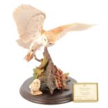 Country Artist's model, Twilight Quest (large owl),