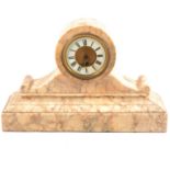 Victorian marble cased mantel clock