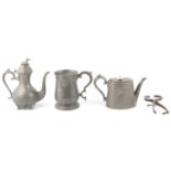 Quantity of pewter,