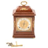 Elliott of London, mahogany bracket clock