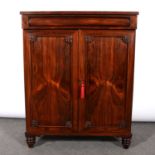 William IV rosewood collectors’ cabinet