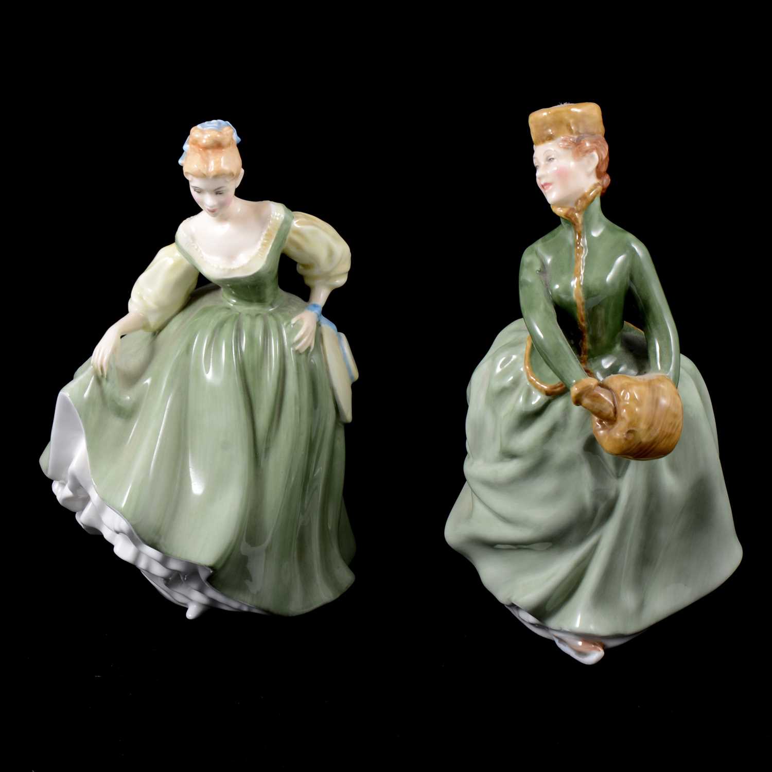 Five Royal Doulton ladies. - Image 2 of 2